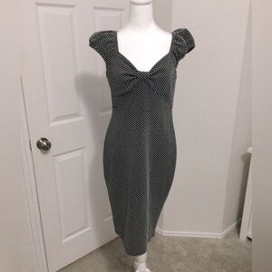 Lindy Bop Marina Dress Polka Dot Size M
